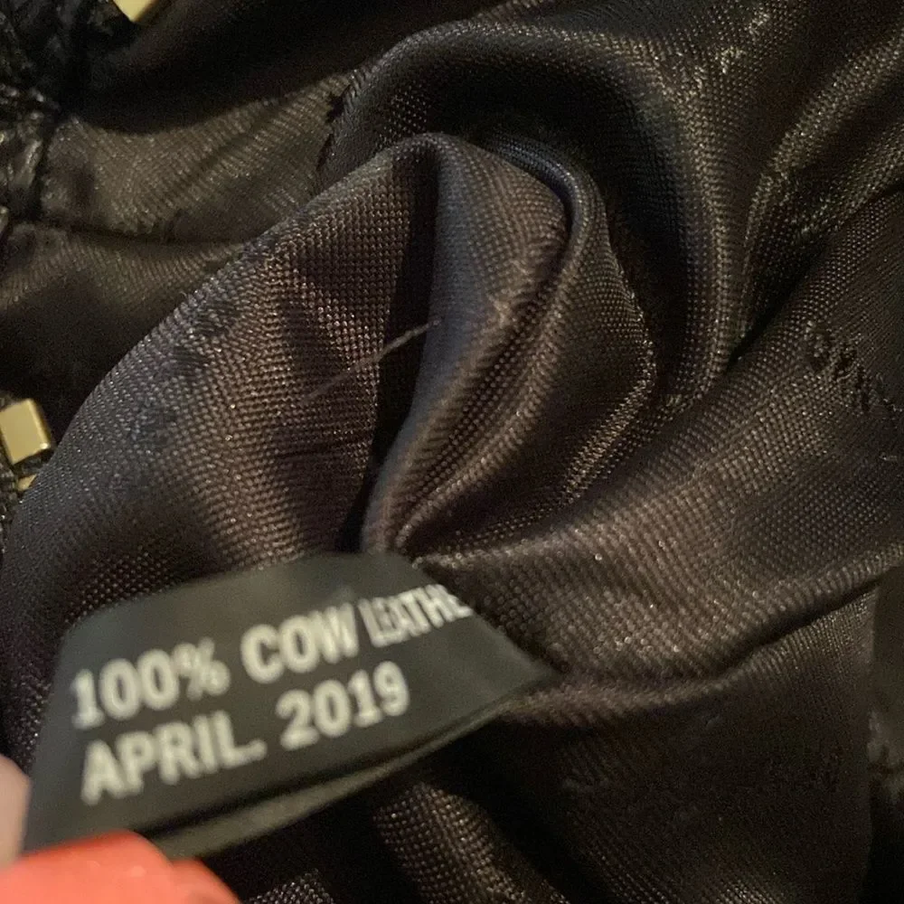 DKNY Black leather Hobo Marcy purse handbag